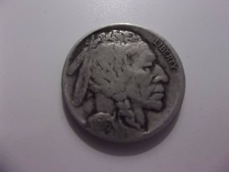 1916 D Buffalo Nickel (In VF $32.00)