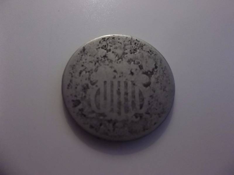1868 Shield Nickel