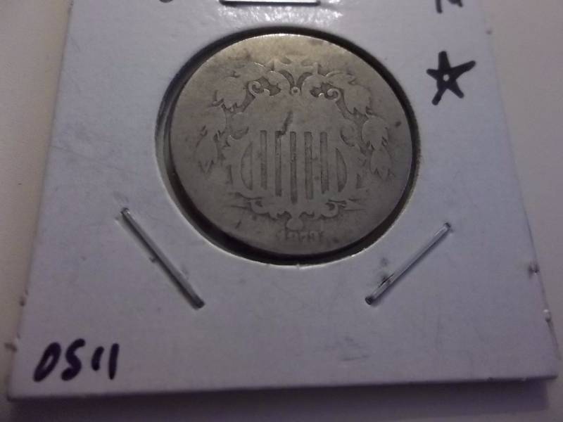 1873 Shield Nickel Closed 3 (In G $50.00)