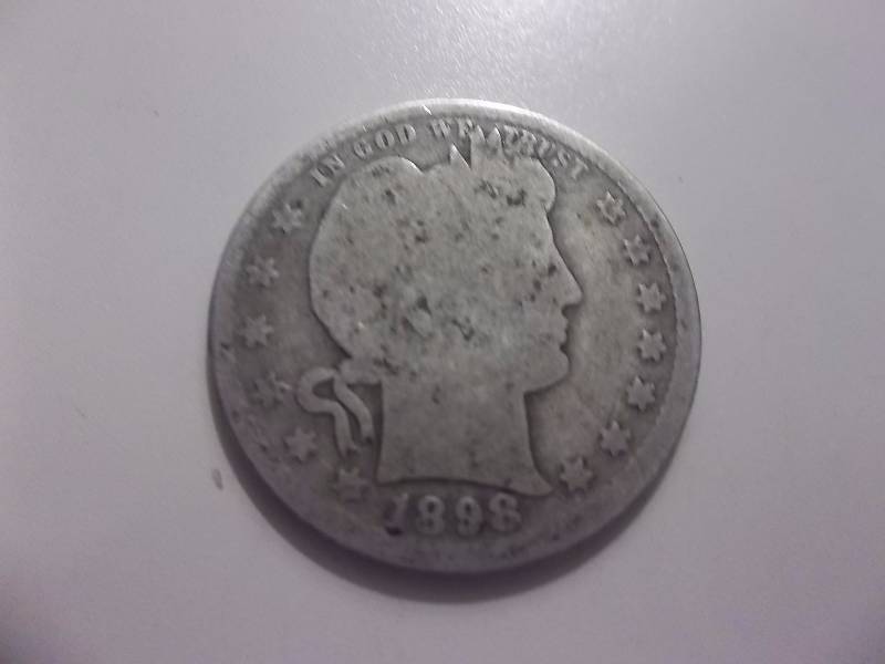 1898 Barber Quarter