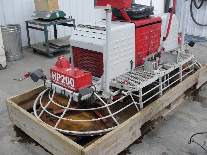 HP200 Pro- Series Riding Trowel