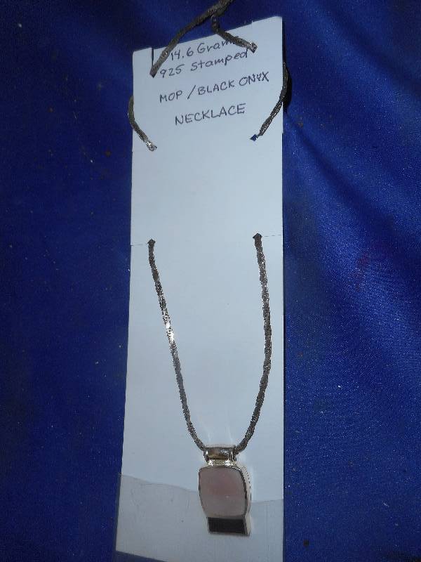 BLACK ONYX NECKLACE