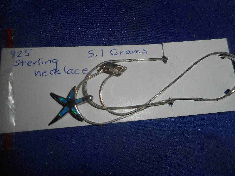 STERLING SILVER NECKLACE