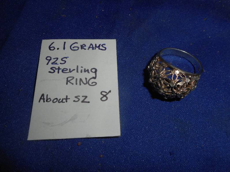 STERLING RING