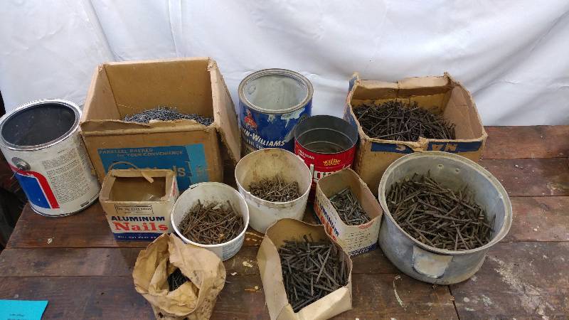 lot 17 image: Mega Lot of Nails