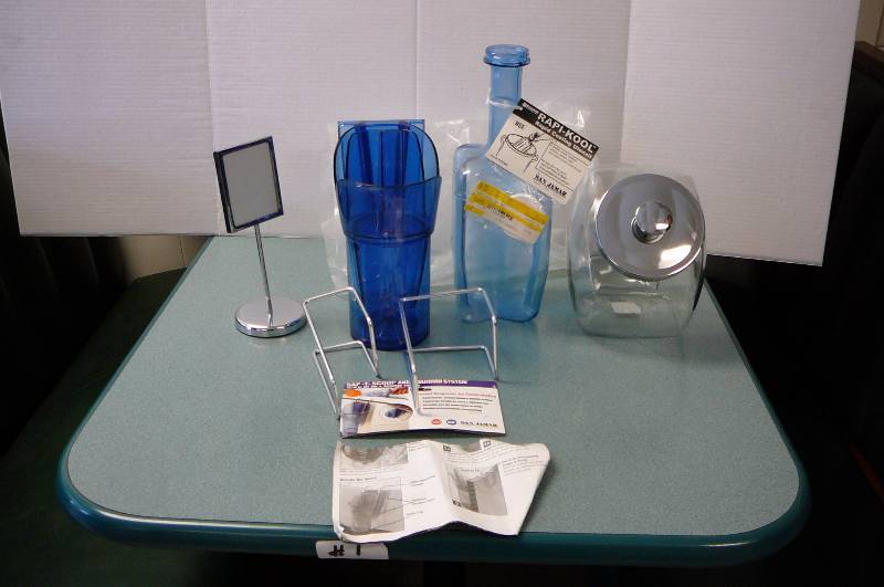 Saf-t-Scoop, Rapi-Kool, Candy Jar  Display Stand