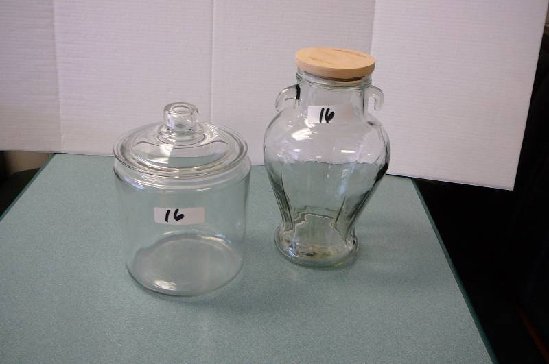 Glass Display Jars