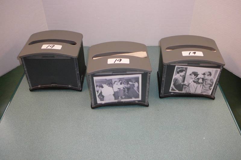 3-Napkin Dispensers insert your own picturesLogo