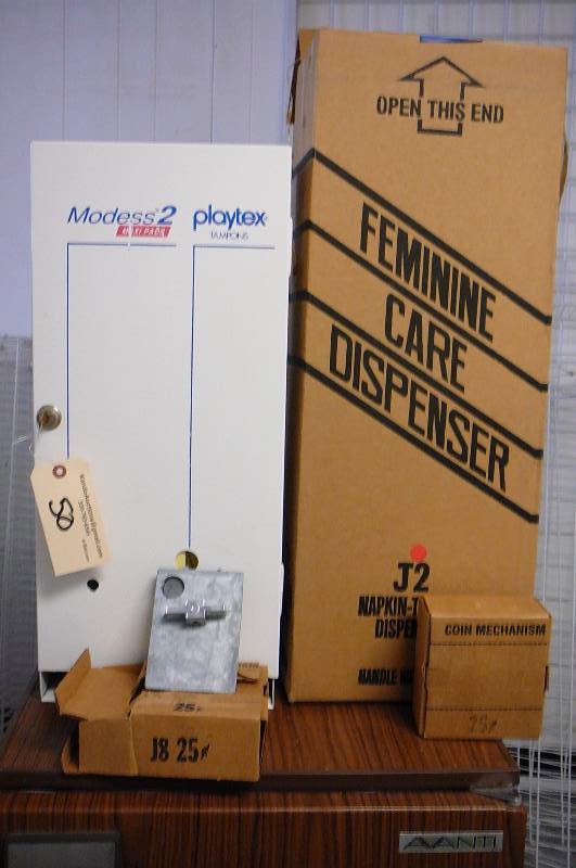 Feminine Care Dispenser in box,