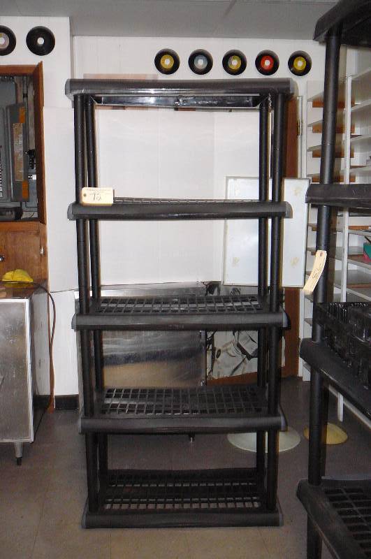 Black Plastic Rack