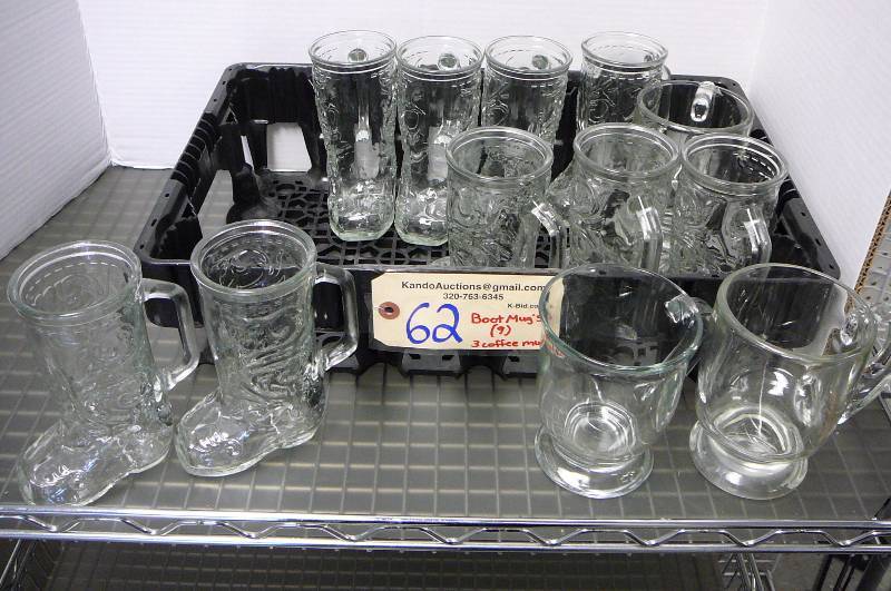 Cowboy Glasses &Glass Coffee Mugs