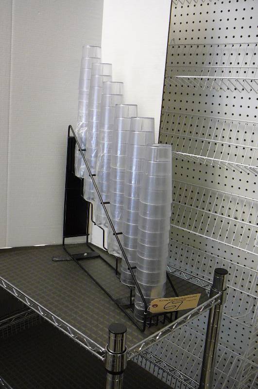 Water Glasses & Rack