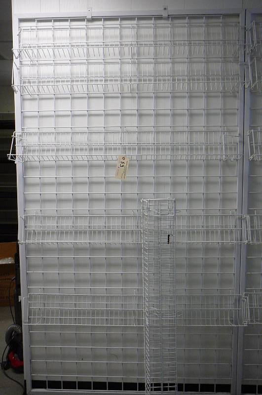 Grid wall Panel & Shelves