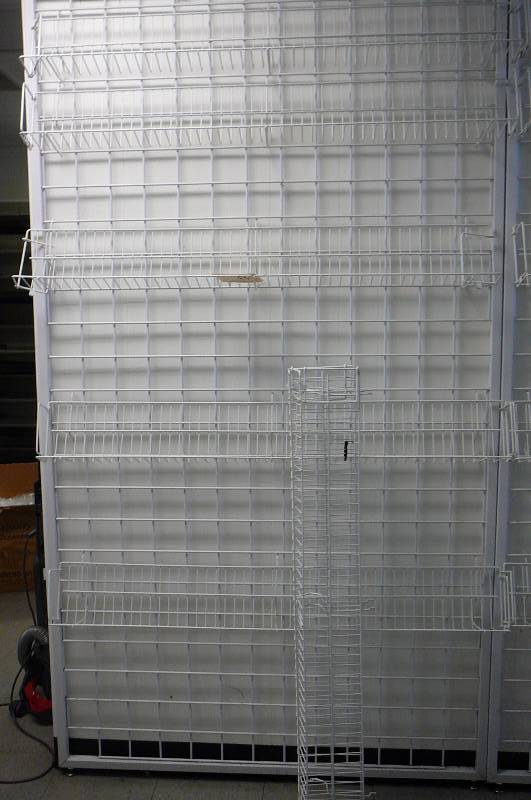 Grid wall Panel & Shelves