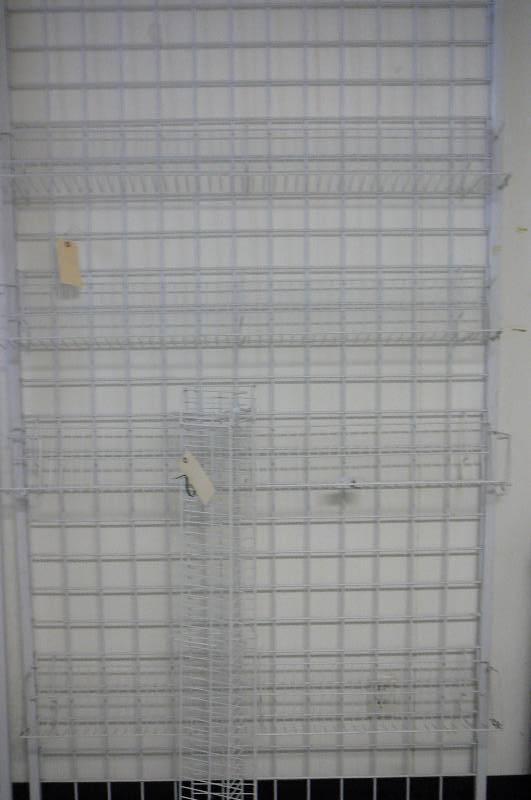 Grid wall Panel & Shelves