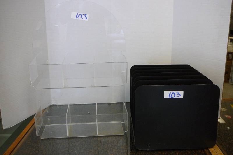 Paper File & Plexiglas Rack