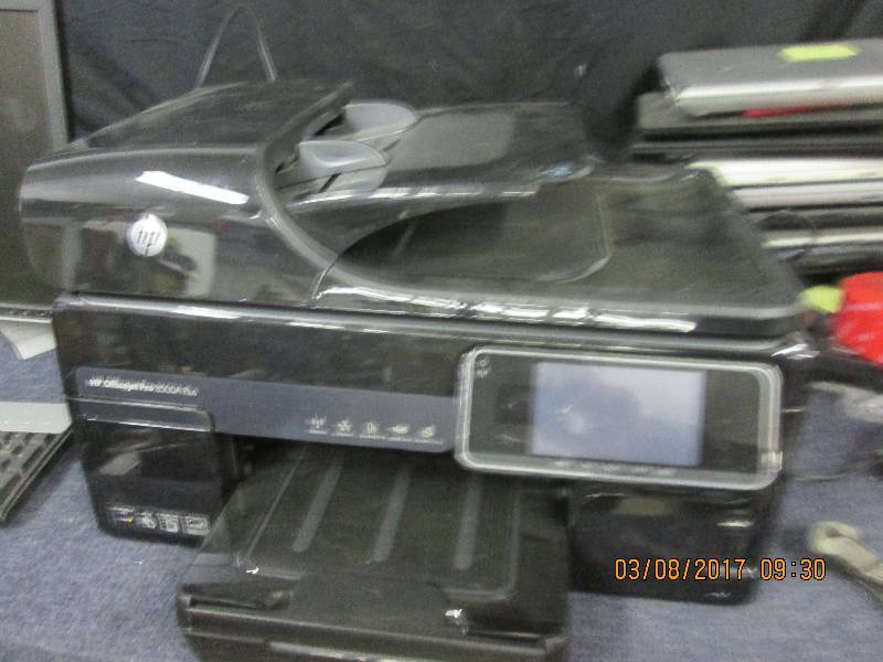 lot 16 image: hp office jet pro powers on no powe...