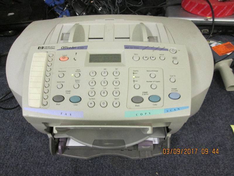 lot 53 image: hp office jet k80 powers on ...
