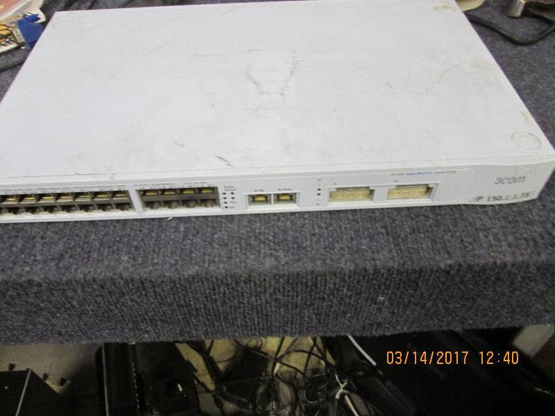 lot 97 image: 3com superstack 3 switch 4228g powe...