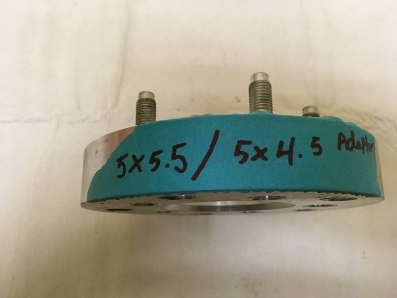Bolt Pattern Conversion Kit Adapter