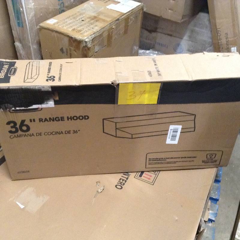 Broan Range Hood 36  series 413601 never used