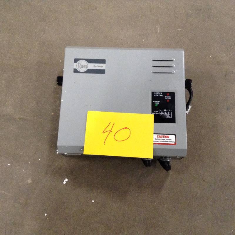 Rhem Tankless Water Heater 13