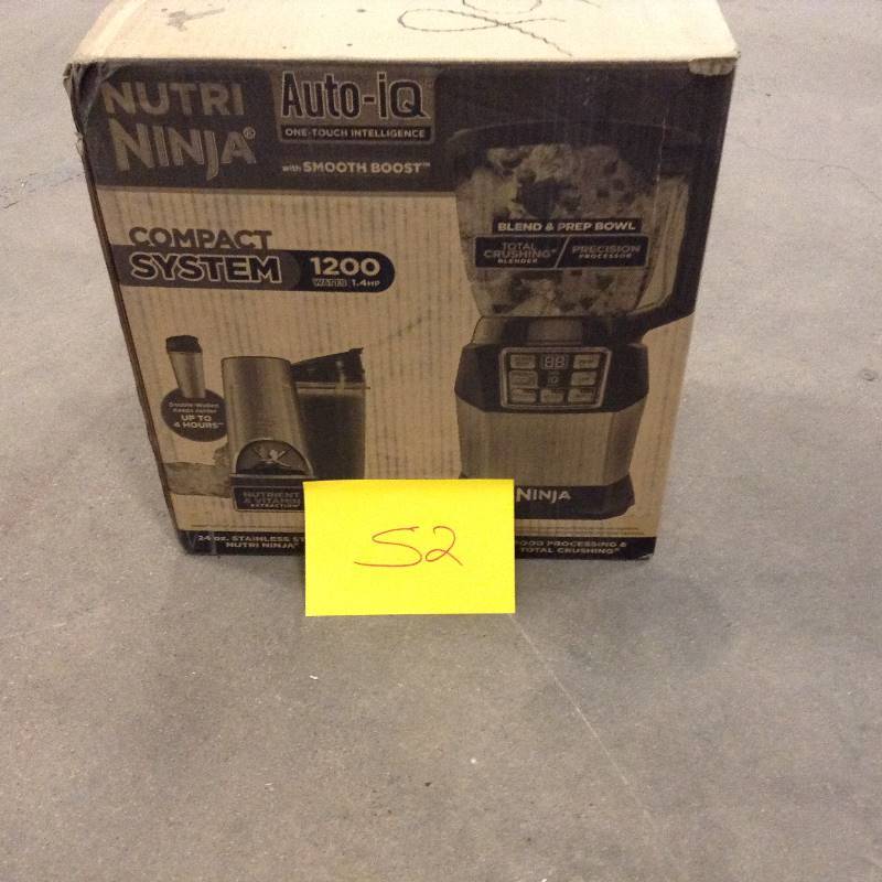 Nutri Ninja Auto IQ Compact System never used