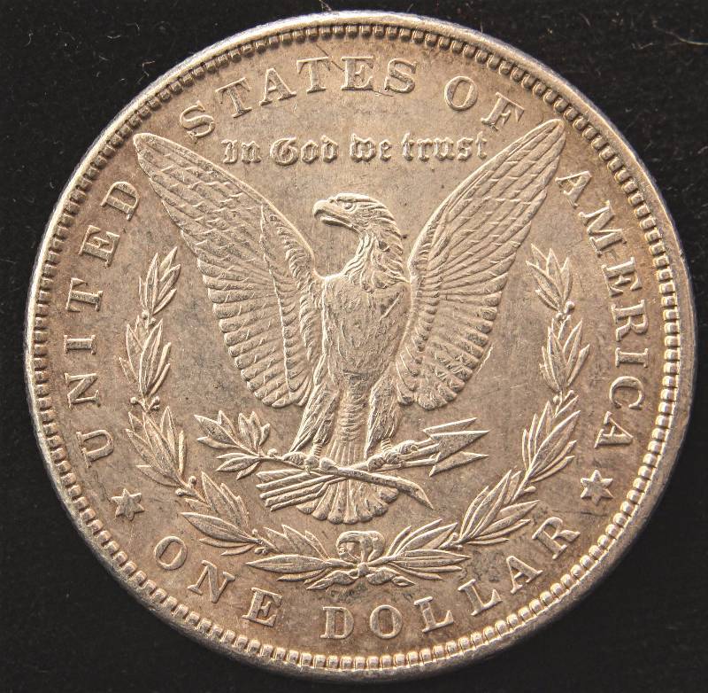 1898 MORGAN SILVER DOLLAR AU58