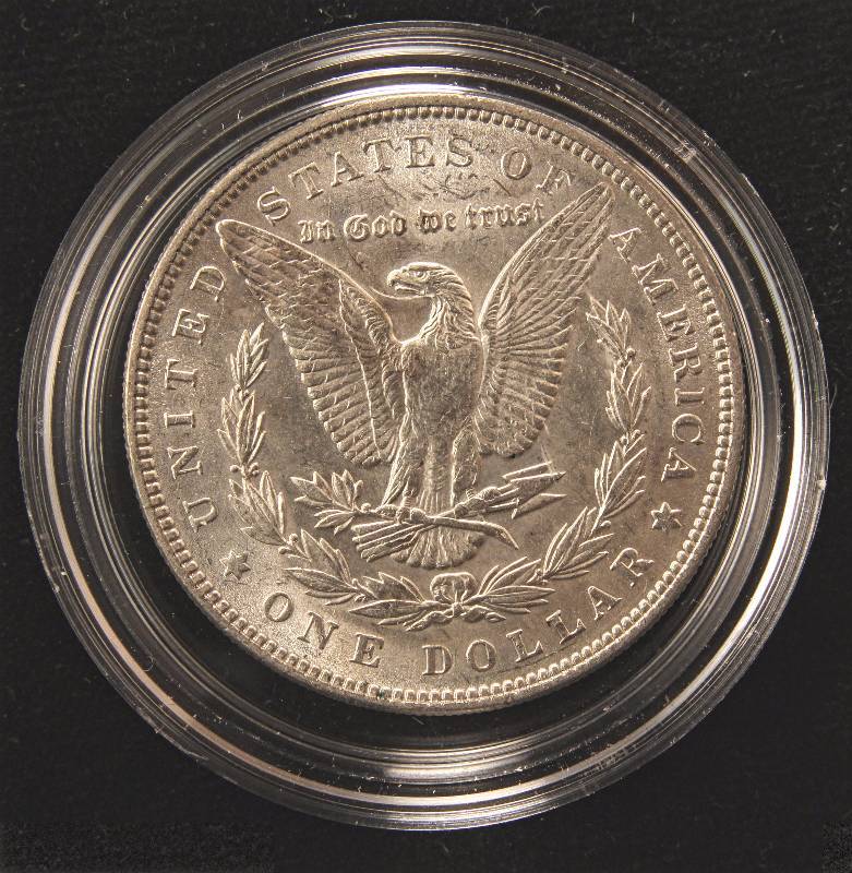 1888 MORGAN SILVER DOLLAR UNC IN AIRTITE HOLDER