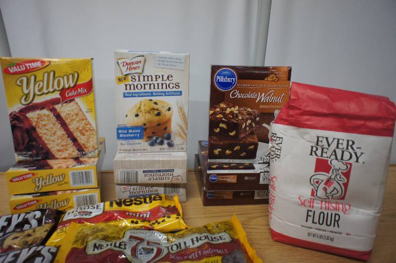 lot 161 image: Large Lot of Assorted Baking Goods - All Items Expired In 2016 -