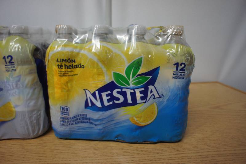 lot 163 image: Lot of 36 Bottles of  Assorted Nesteas - All Items Expired In 2016 -
