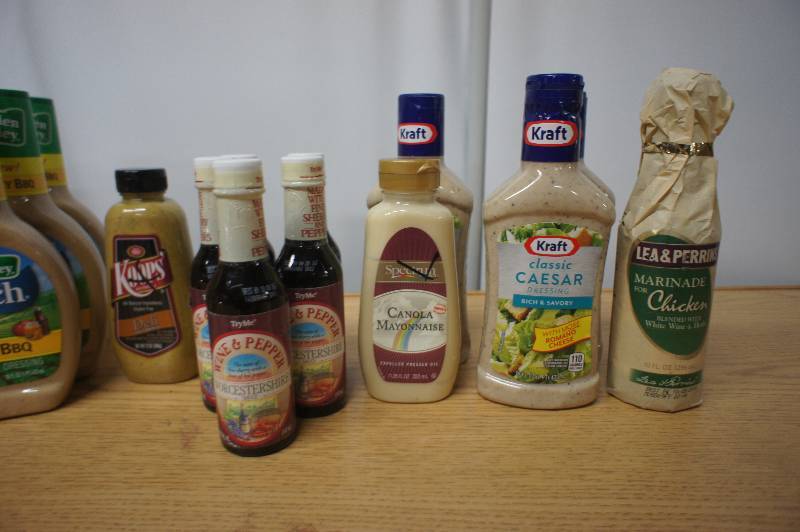 lot 166 image: Large Lot of Assorted Dressings and Sauces - All Items Expired In 2016 -