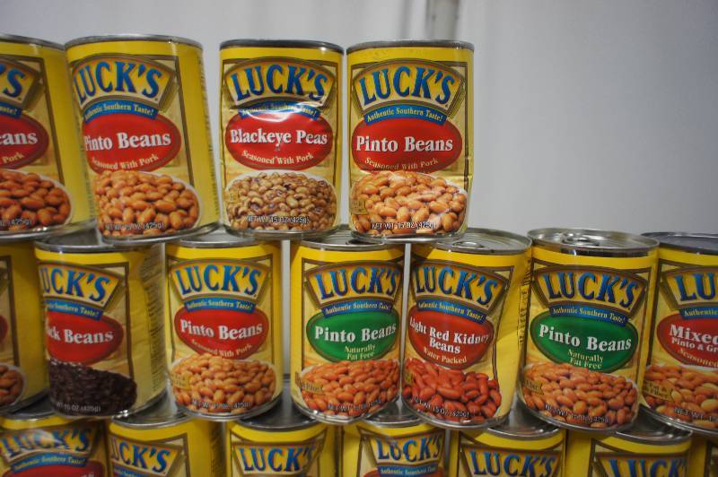 lot 172 image: Large Lot of Assorted Beans - All Items Expired In 2016 -