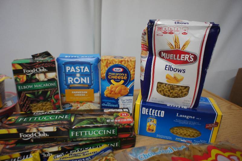 lot 182 image: Large Lot of Assorted Noodles - All Items Expired In 2016 -