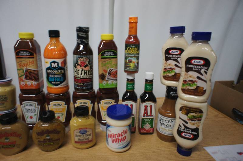 lot 191 image: Large Lot of Assorted Condiments - All Items Expired In 2016 -