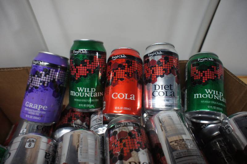 lot 203 image: Large Lot of Assorted Sodas  - All Items Expired In 2016 -