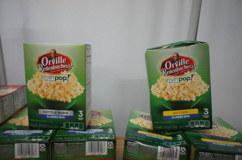 lot 209 image: Large Lot of Assorted Popcorn - All Items Expired In 2016 -