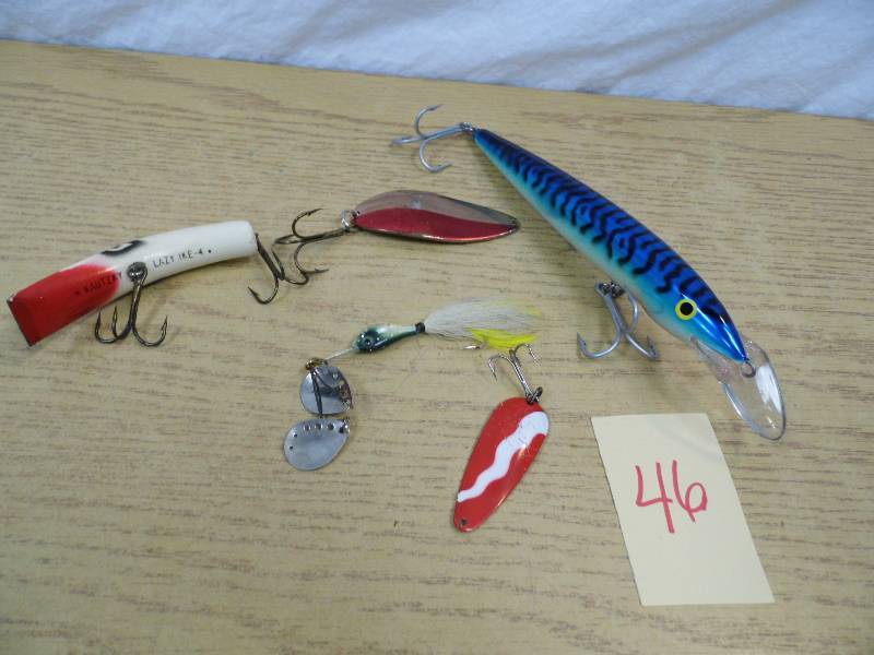 lot 46 image: Assorted Lures - Tackle