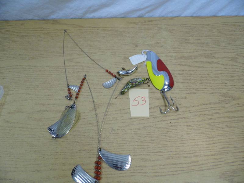 lot 53 image: Assorted Lures - Tackle
