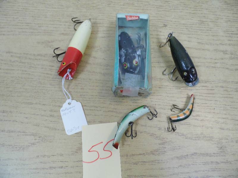 lot 55 image: Assorted Lures - Tackle
