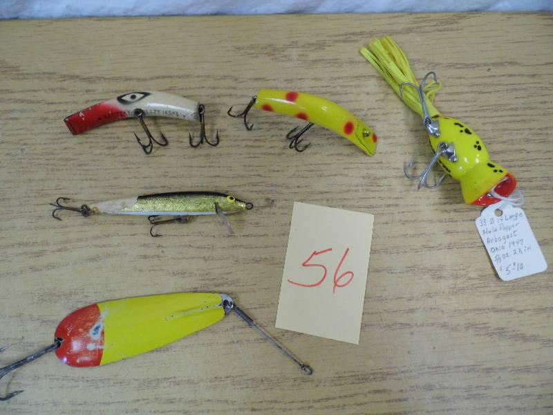 lot 56 image: Assorted Lures - Tackle