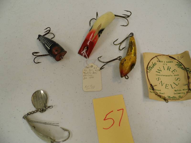 lot 57 image: Assorted Lures - Tackle
