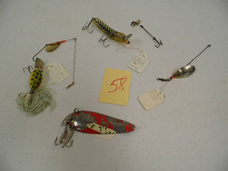 lot 58 image: Assorted Lures - Tackle