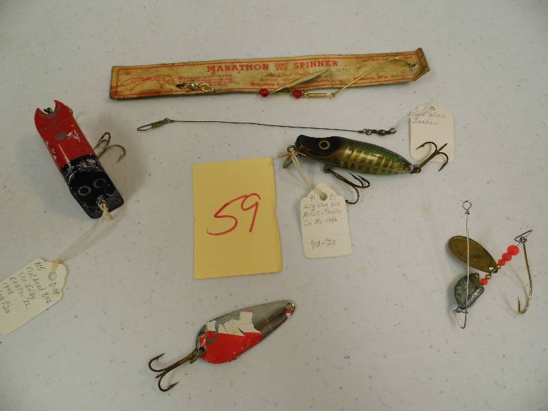 lot 59 image: Assorted Lures - Tackle
