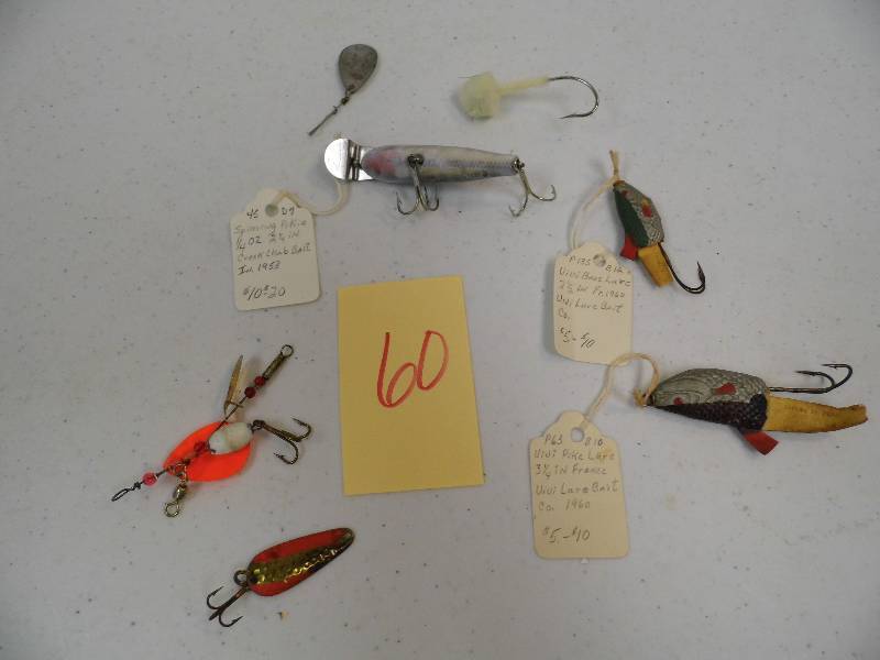 lot 60 image: Assorted Lures - Tackle