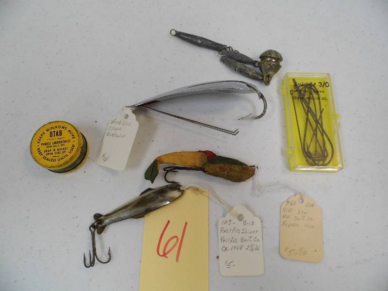 lot 61 image: Assorted Lures - Tackle