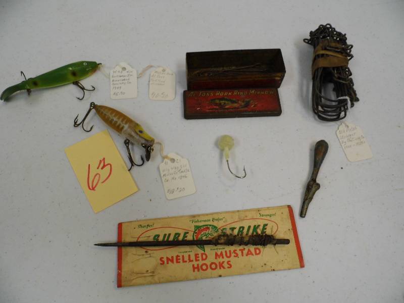 lot 63 image: Assorted Lures - Tackle