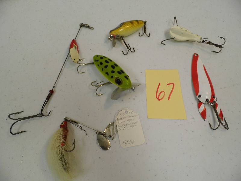 lot 67 image: Assorted Lures - Tackle