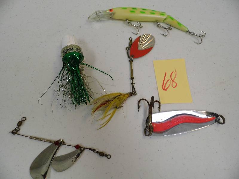 lot 68 image: Assorted Lures - Tackle
