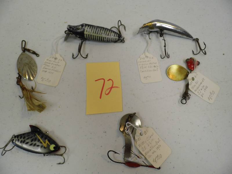 lot 72 image: Assorted Lures - Tackle